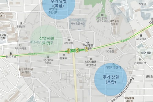 부산지하철 2호선 대연역세권 상권분석보고서