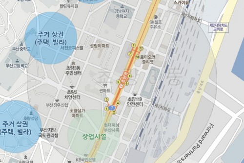 부산지하철 1호선 초량역세권 상권분석보고서