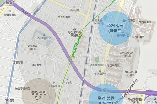 부산지하철 2호선 모라역세권 상권분석보고서