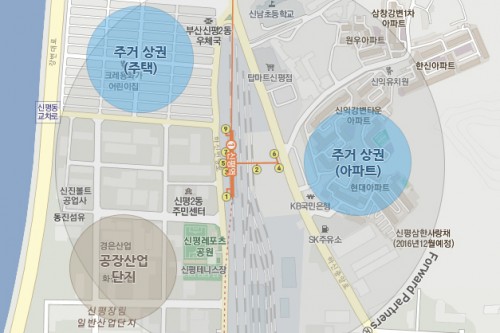 부산지하철 1호선 신평역세권 상권분석보고서