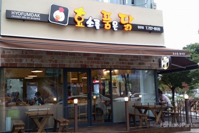 효소를 품은 닭 (정관점)